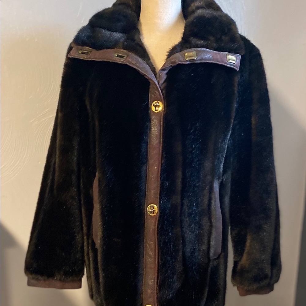 Country Pacer Vintage Fur Coat Large
